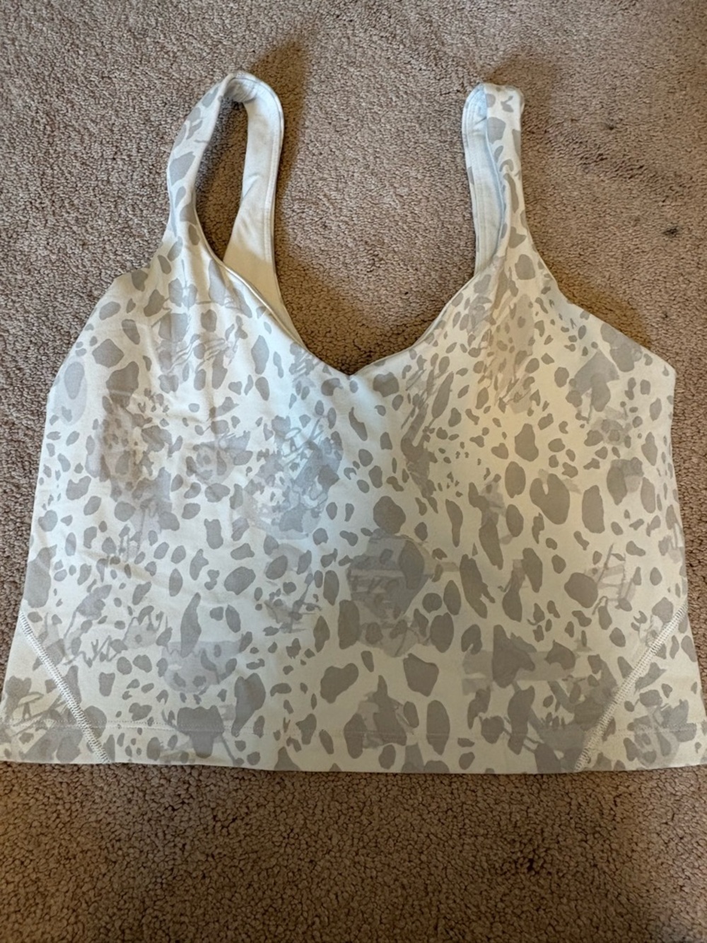 lululemon printed align top